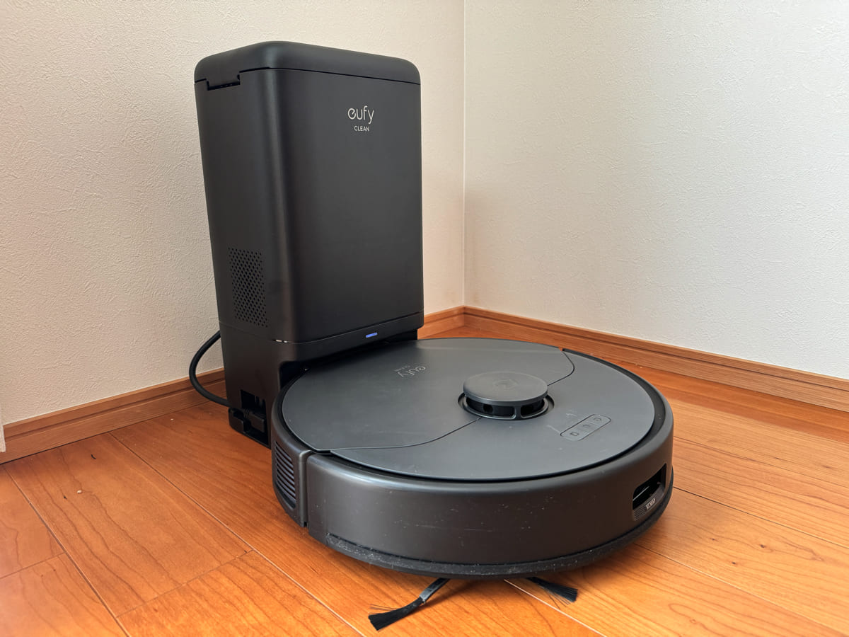 Eufy Clean X8 Pro with Self-Empty Station レビュー！驚くほど毛が