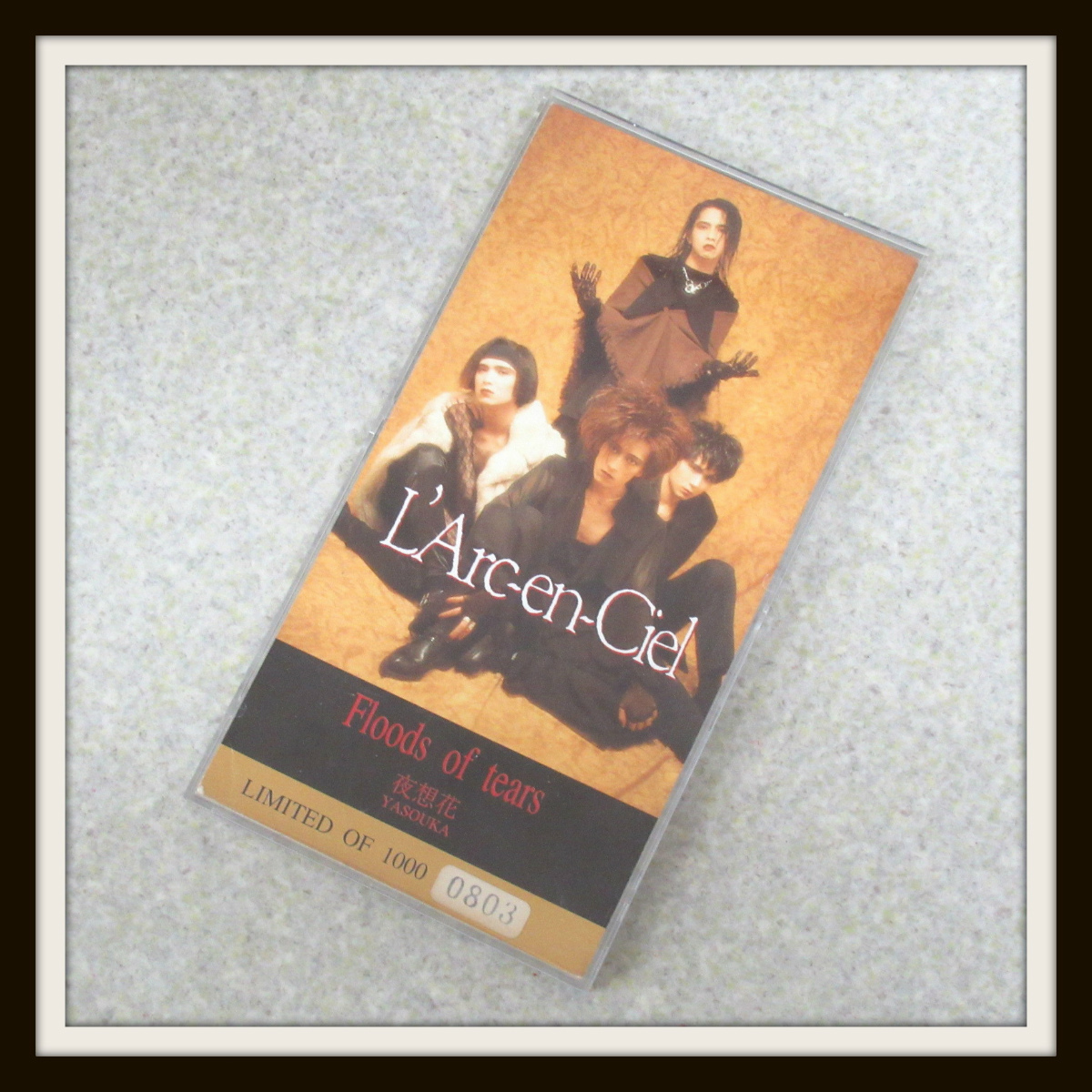 ラルク】L'Arc～en～Cielのインディーズ時代の超激レアCD＆VHS紹介