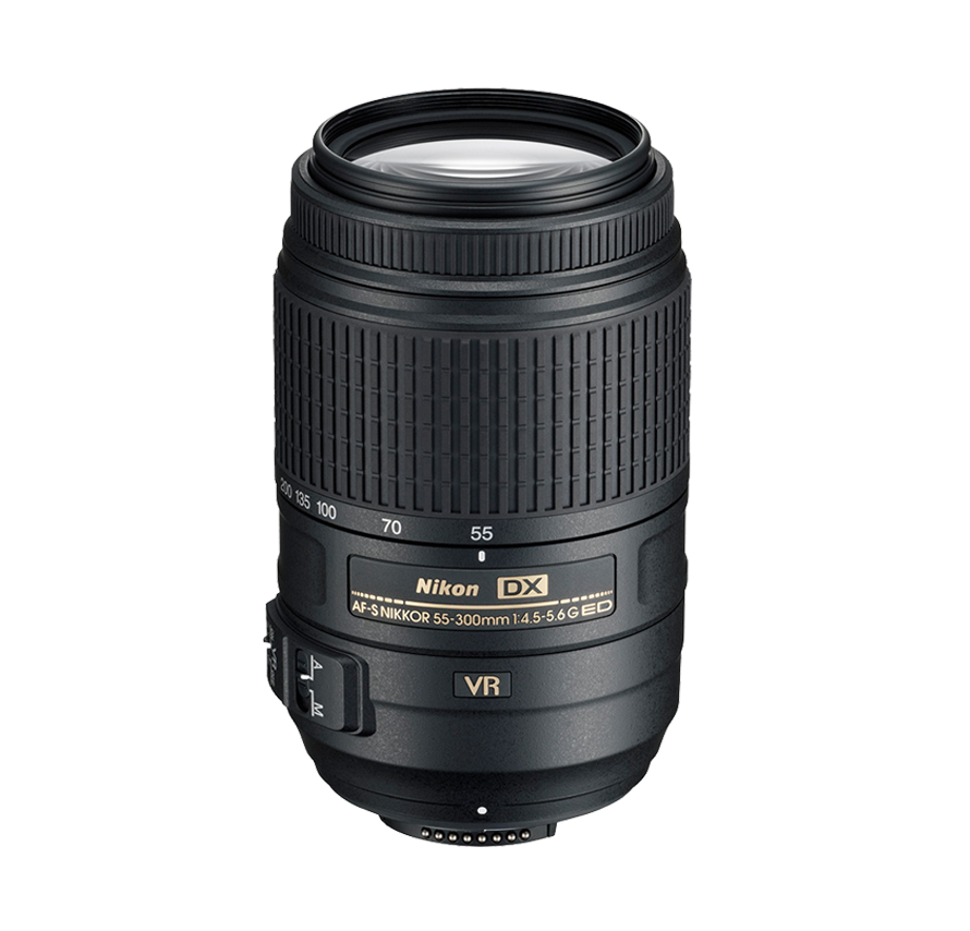 レンタル] ニコン NIKON AF-S DX NIKKOR 55-300mm f/4.5-5.6G ED VR