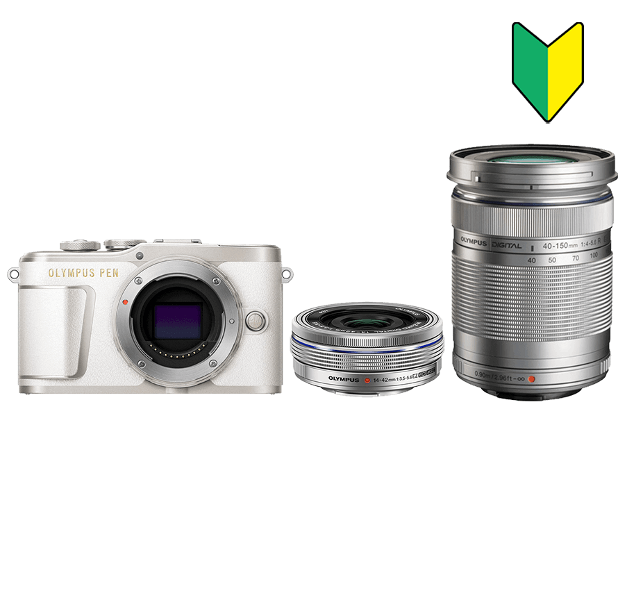 レンタル] オリンパス/OLYMPUS PEN E-PL9 標準&望遠レンズセット/三脚