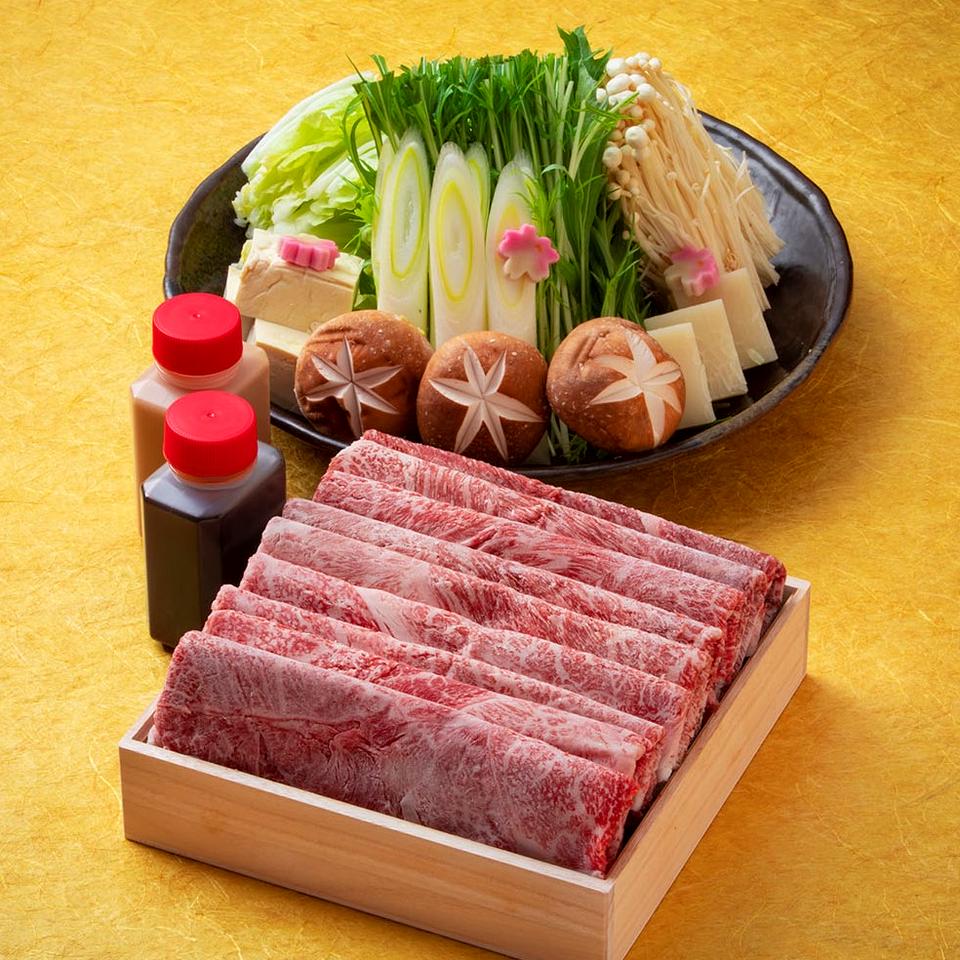 しゃぶしゃぶ日本料理たちばな「「綿肉」松阪牛しゃぶしゃぶセット A5