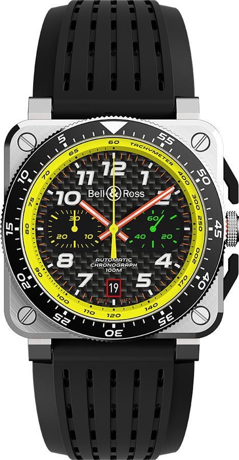 Bell Ross Limited Edition Mens Watch BR0394-RS19/SRB