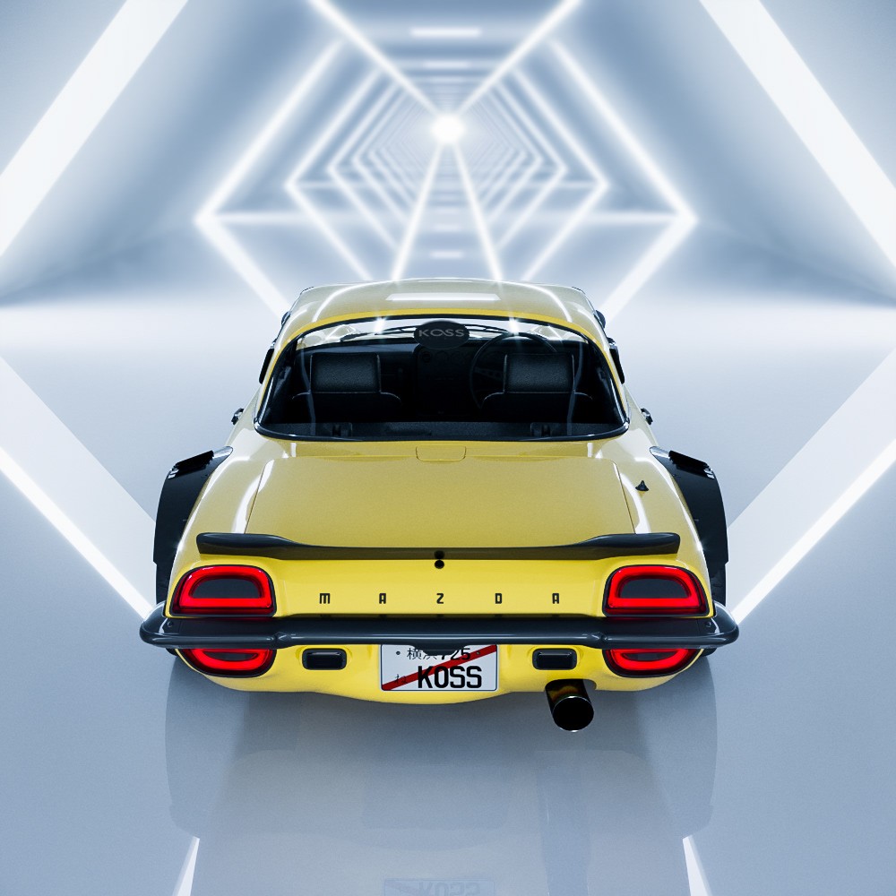 Mazda Cosmo Sport Series II Reimagined With Widebody Kit, “Kari