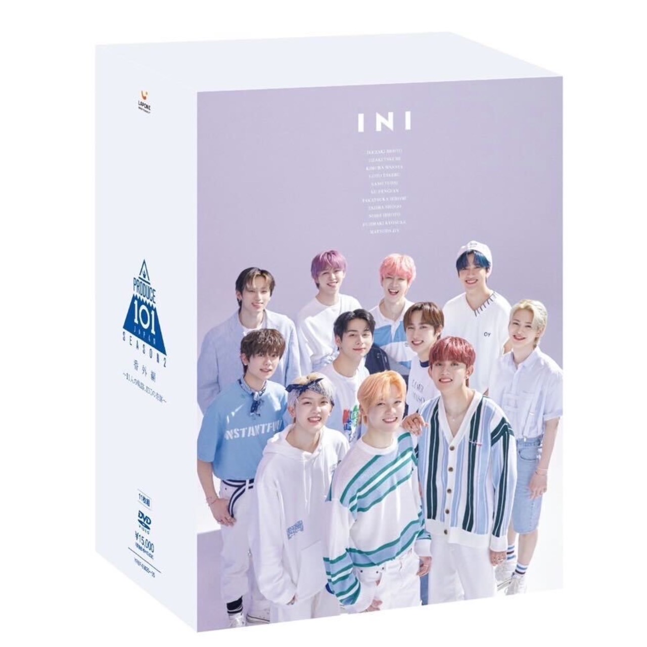 Blu-ray & DVD｜Discography｜INI OFFICIAL SITE