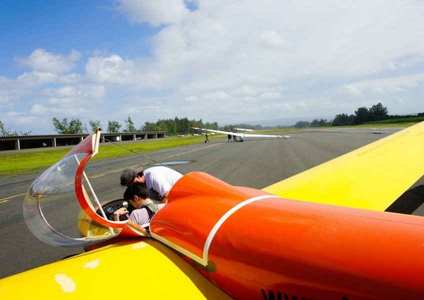 ホノルルソアリング 2人乗り グライダーライド (15分/20分/30分選択