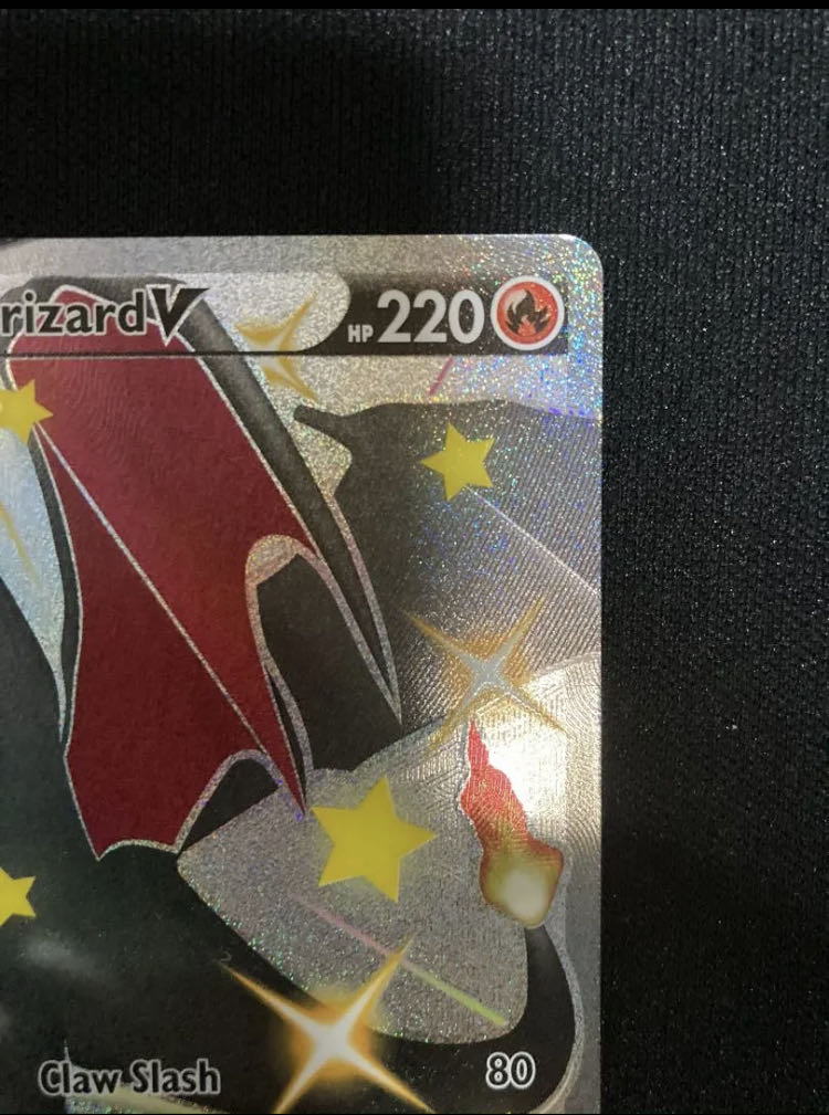 ポケモンカード 極美品 リザードンV 色違い 海外版 英語版 1枚の通販