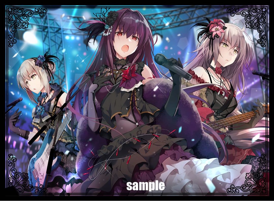 FGO Fate セイバーオルタ&スカサハ&ジャンヌオルタ アイドルver コミケ