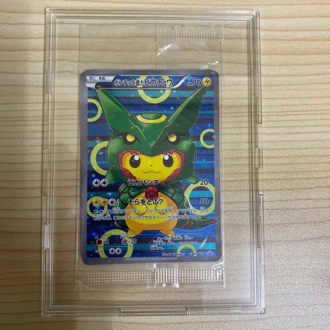 ポンチョを着たピカチュウ レックウザ 1枚の通販 ここ（1498792275