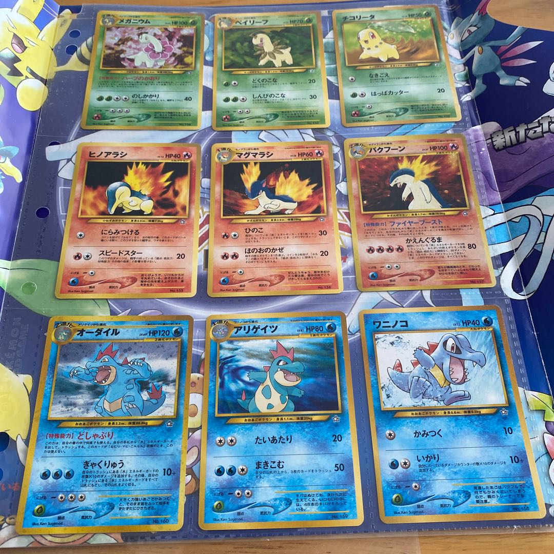 旧裏】ポケモンカードneo 金銀発売記念プレミアムファイル 1枚の通販