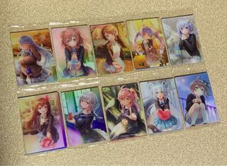 新品】ホロライブ ERROR ウエハース メタリックプラカード 全種類