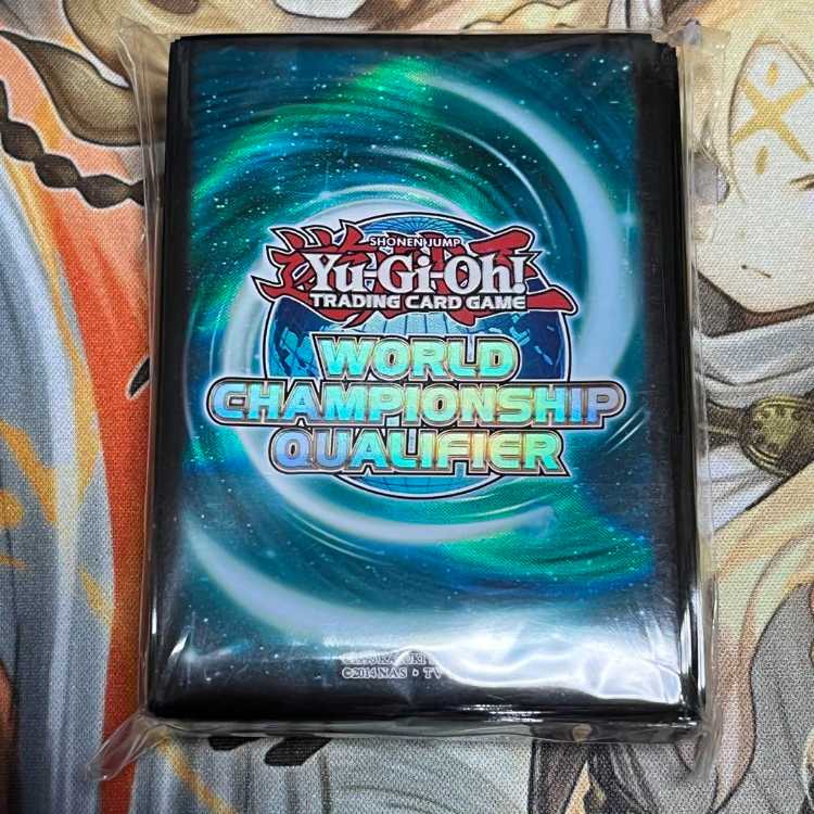 未開封】遊戯王 公式 WCQ 2017 ミントグリーン スリーブ 1枚の通販