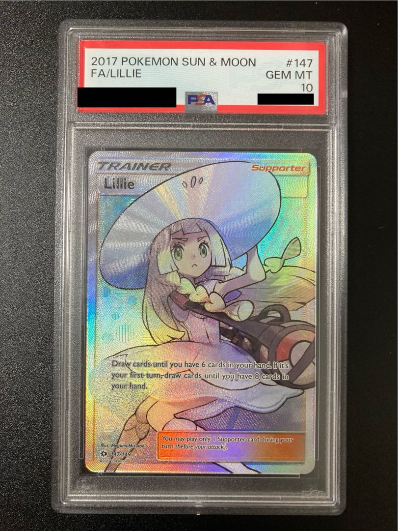 リーリエ Lillie PSA10 英語版 帽子リーリエ 1枚の通販 anz（375735988