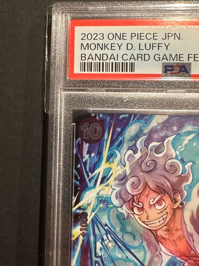 PSA10 ワンピースカード ニカ ルフィ バンダイカードゲームフェス 記念