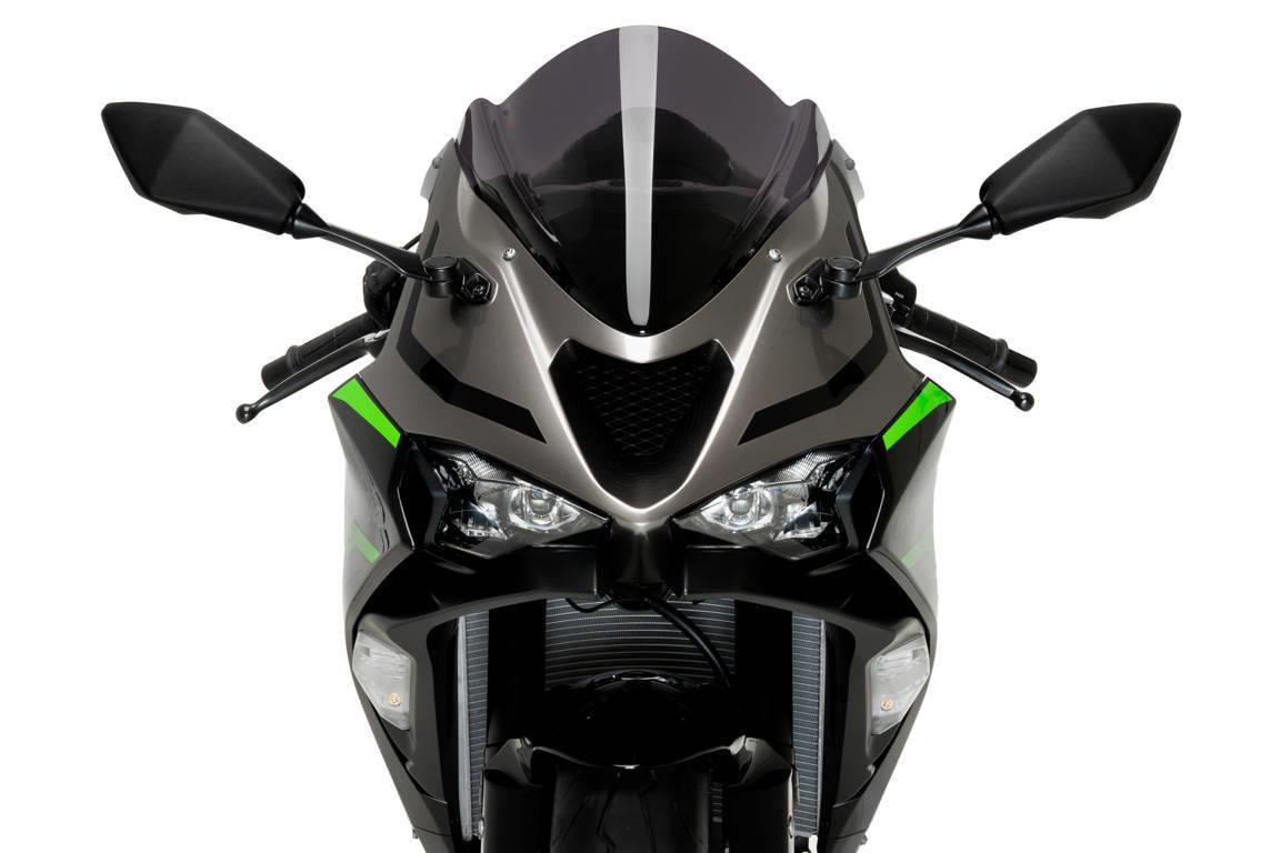 Puig Z-Racing Screen Windshield Dark Smoke Kawasaki Ninja ZX-6R