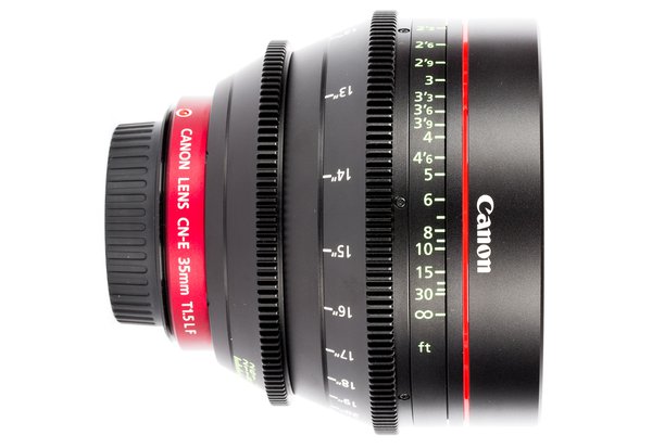 Rent a Canon CN-E 35mm T1.5 L F Cine at LensProToGo.com