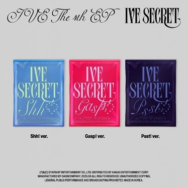 IVE】THE 4th EP ＜IVE SECRET＞タワーレコード限定特典付き発売決定