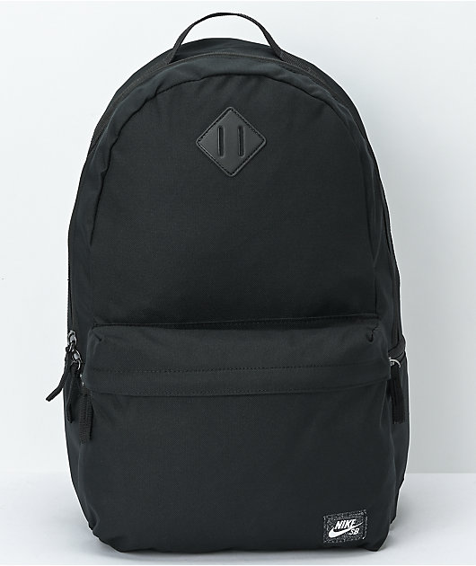Nike SB Icon Black Backpack | Zumiez