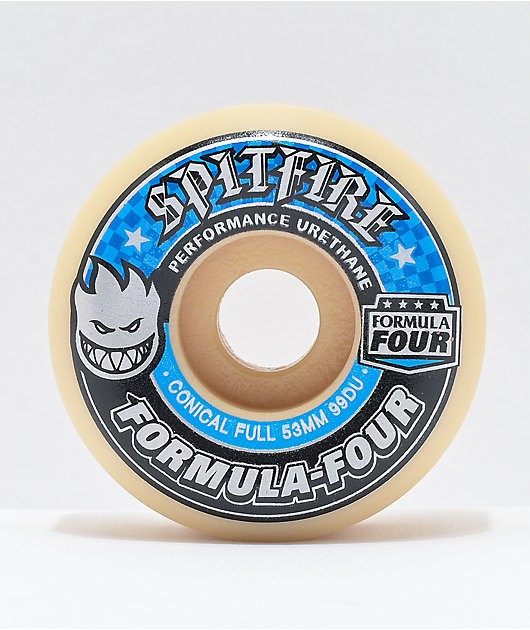 Spitfire Formula Four Full Conical 53mm 99a Skateboard Wheels | Zumiez