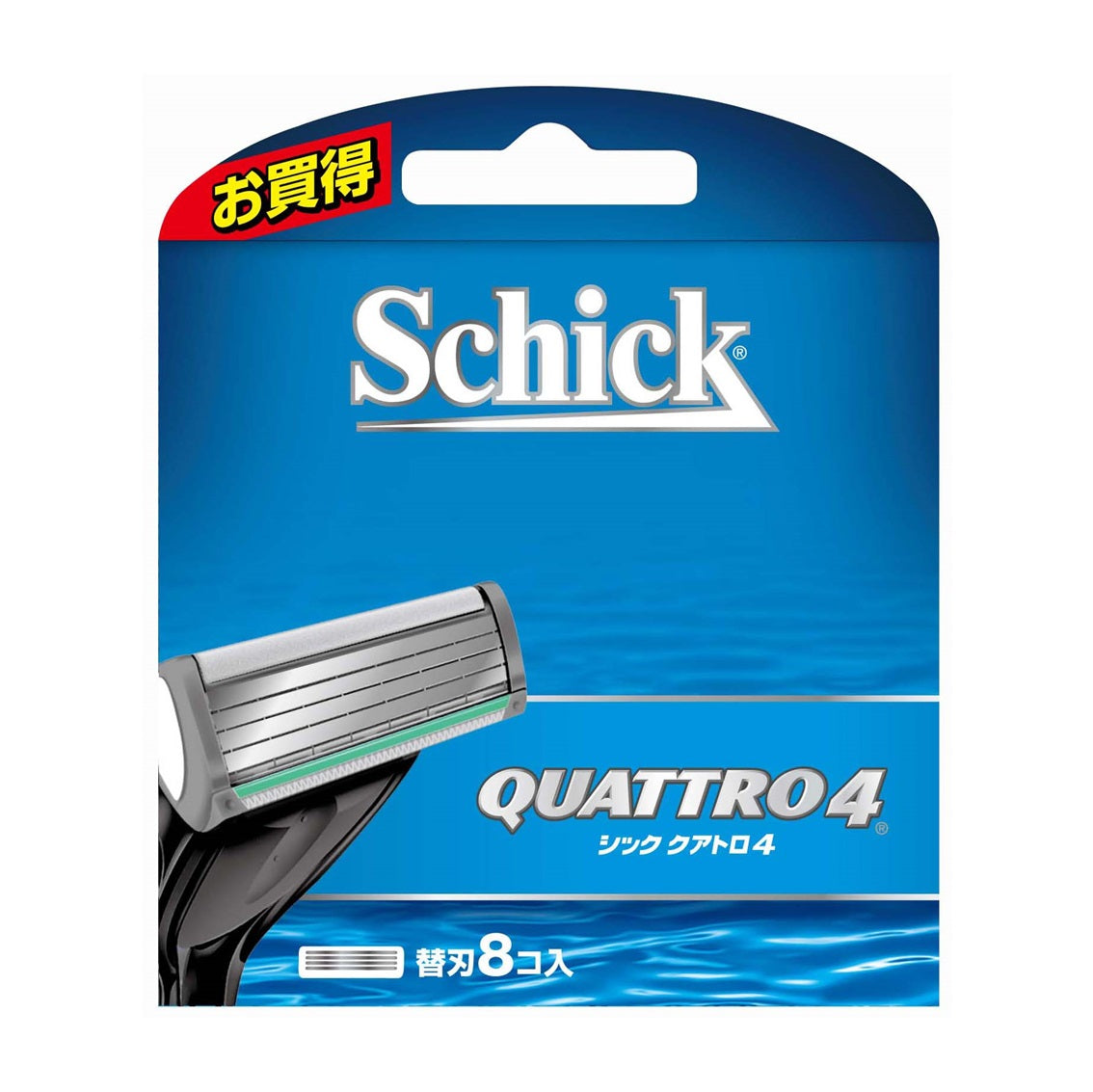 シック｜クアトロ4 替刃 （8コ入）