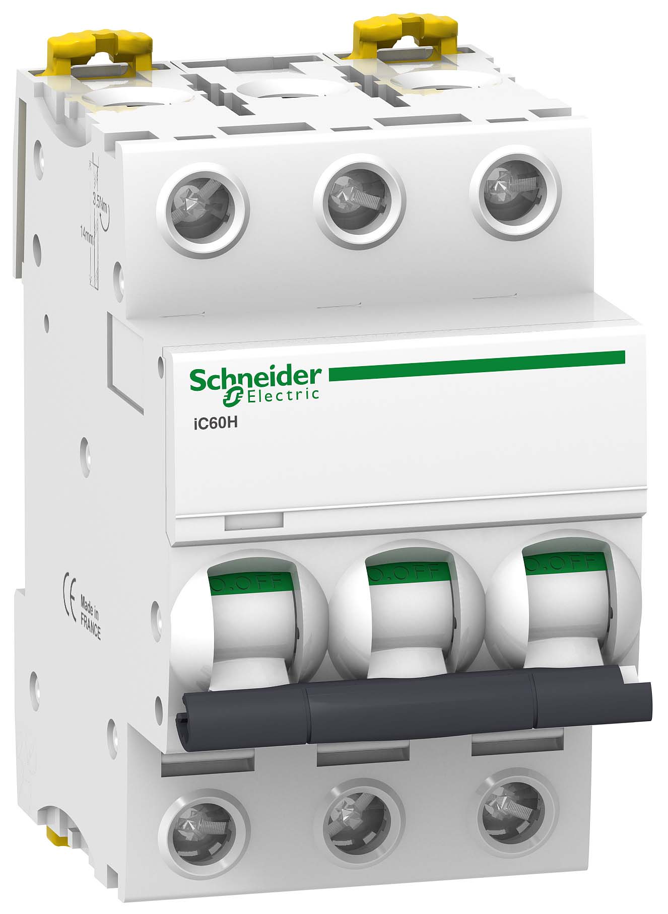 Автоматичний вимикач iC60H 3P 32A C Schneider Electric A9F89332