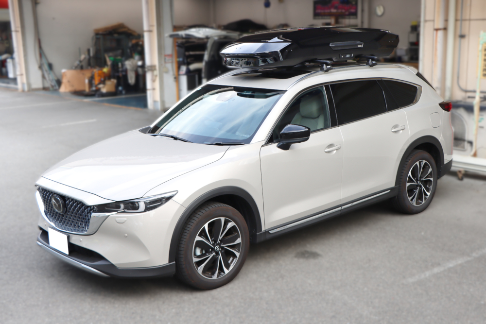 マツダ CX-8 THULEルーフボックス Motion 3 XXL LOW – スーパー