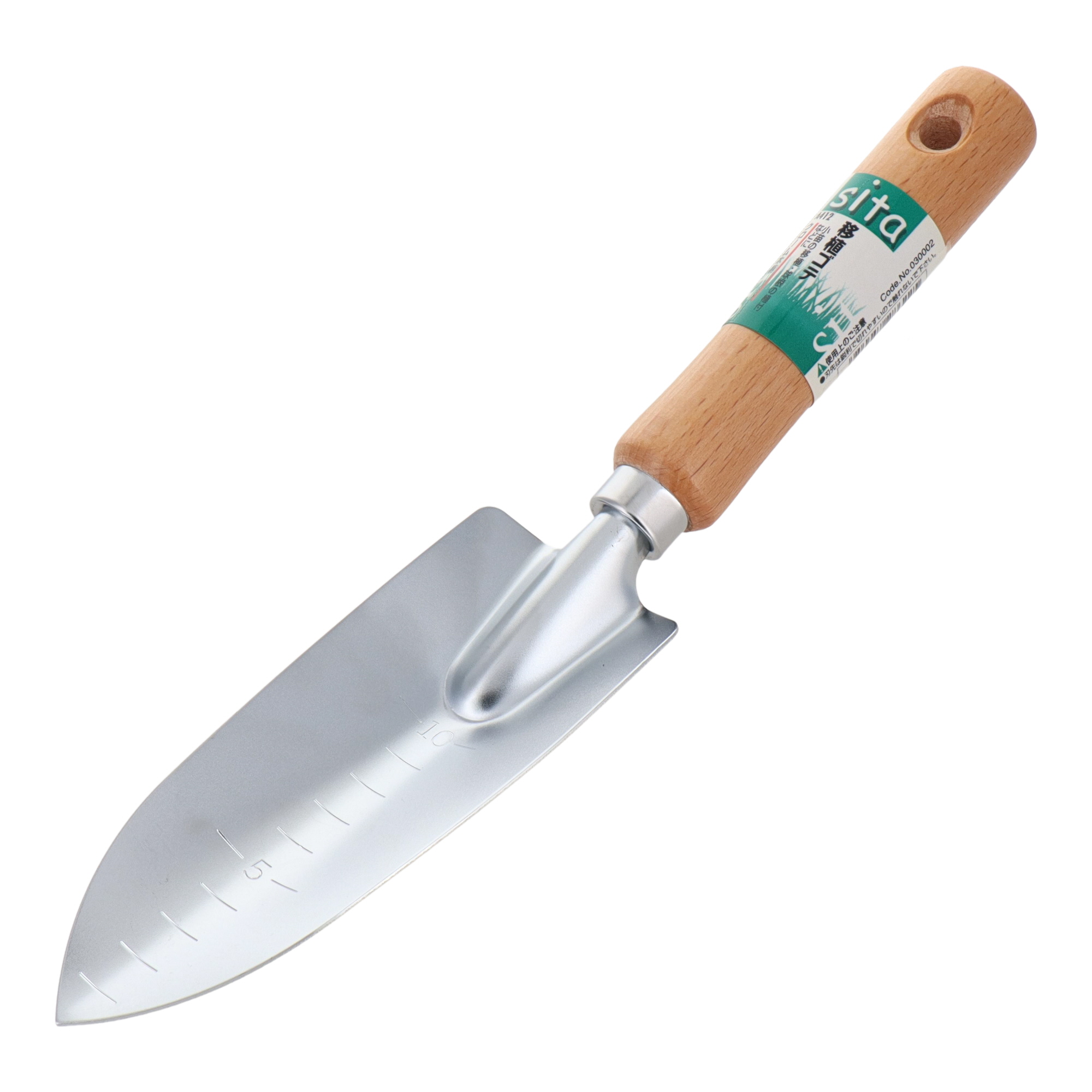 A412 穴掘用品 スコップ・移植コテ クローム木柄移植ゴテ｜株式会社