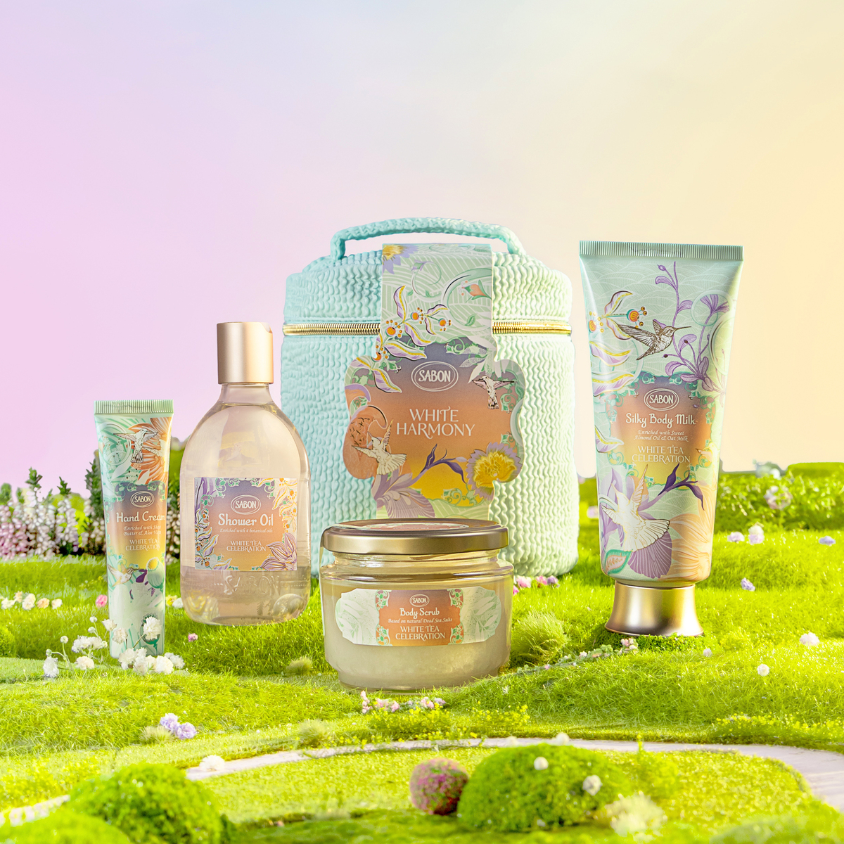 ボディケアギフト (ホワイトティー・セレブレーション)』 | SABON (サボン)