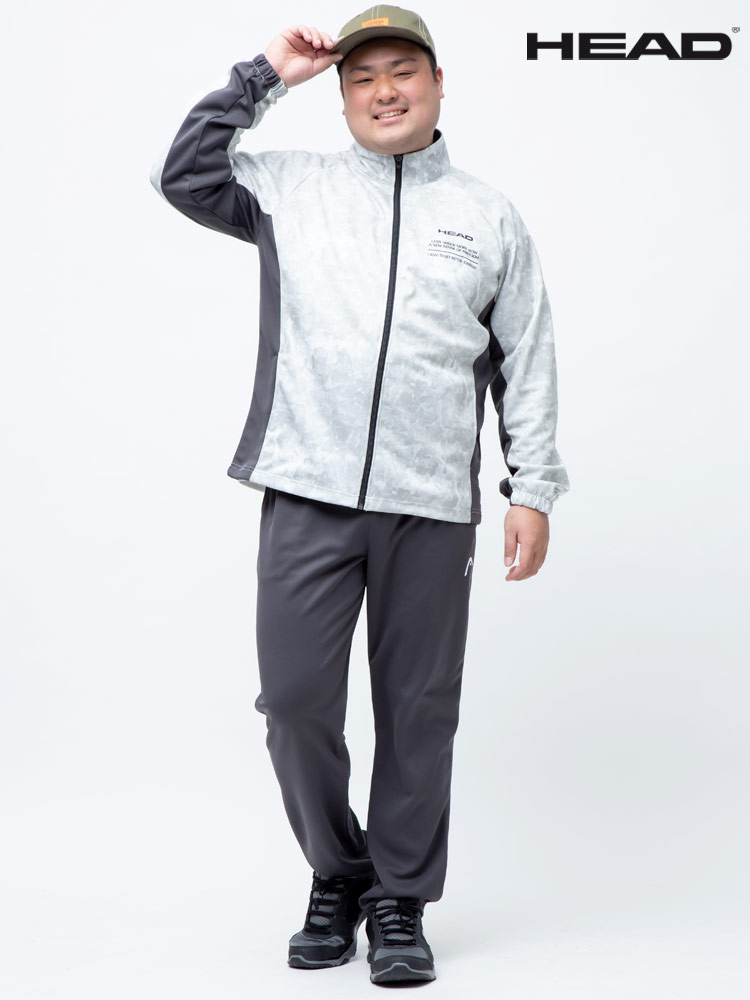 大きいサイズ メンズ HEAD (ヘッド) 抗菌防臭 吸水速乾 スムース