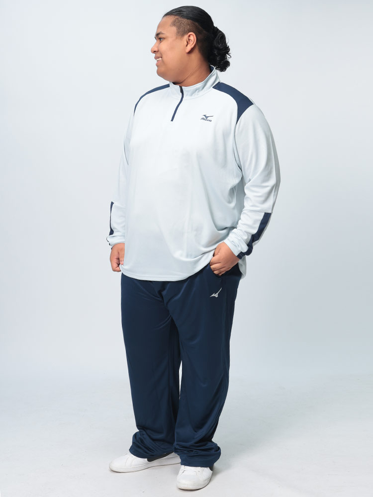 長袖 シャツ Pure Hyper ハーフジップ トップス スタンド スポーツ