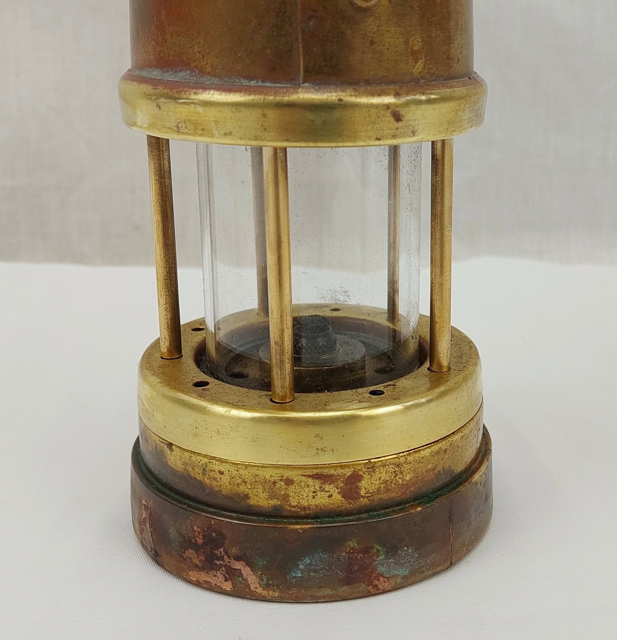 Aberaman Colliery Miners Lamp - Sally Antiques