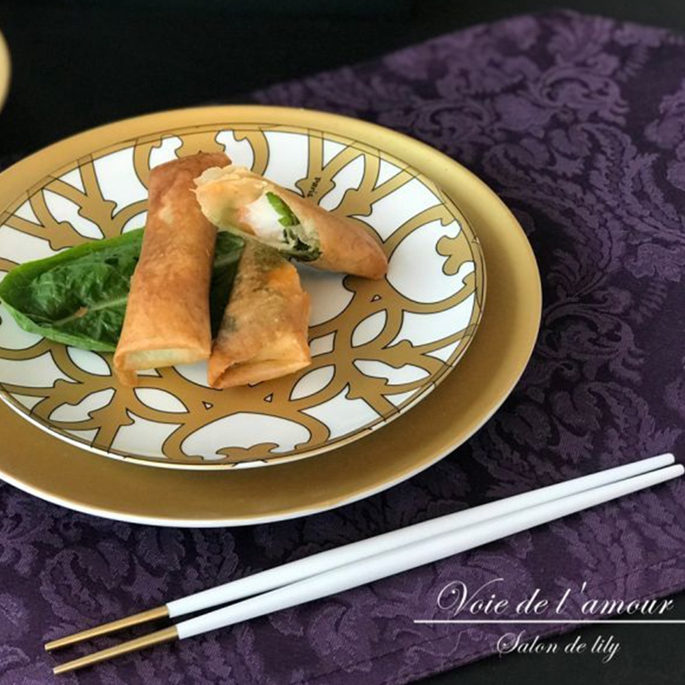 陶器用】Voie de l'amour転写紙 -メタリックゴールド(雲母金)- A3