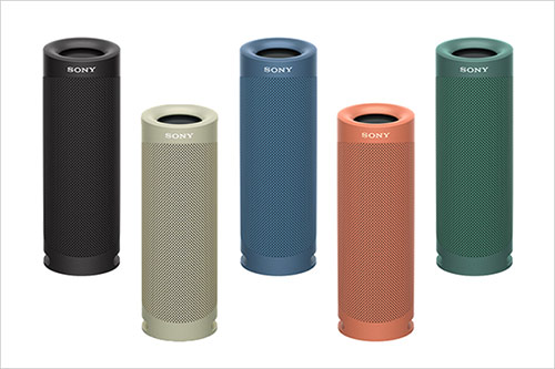 実機で解説! SRS-XB23 レビュー タテでもヨコでもどちらでも シーン