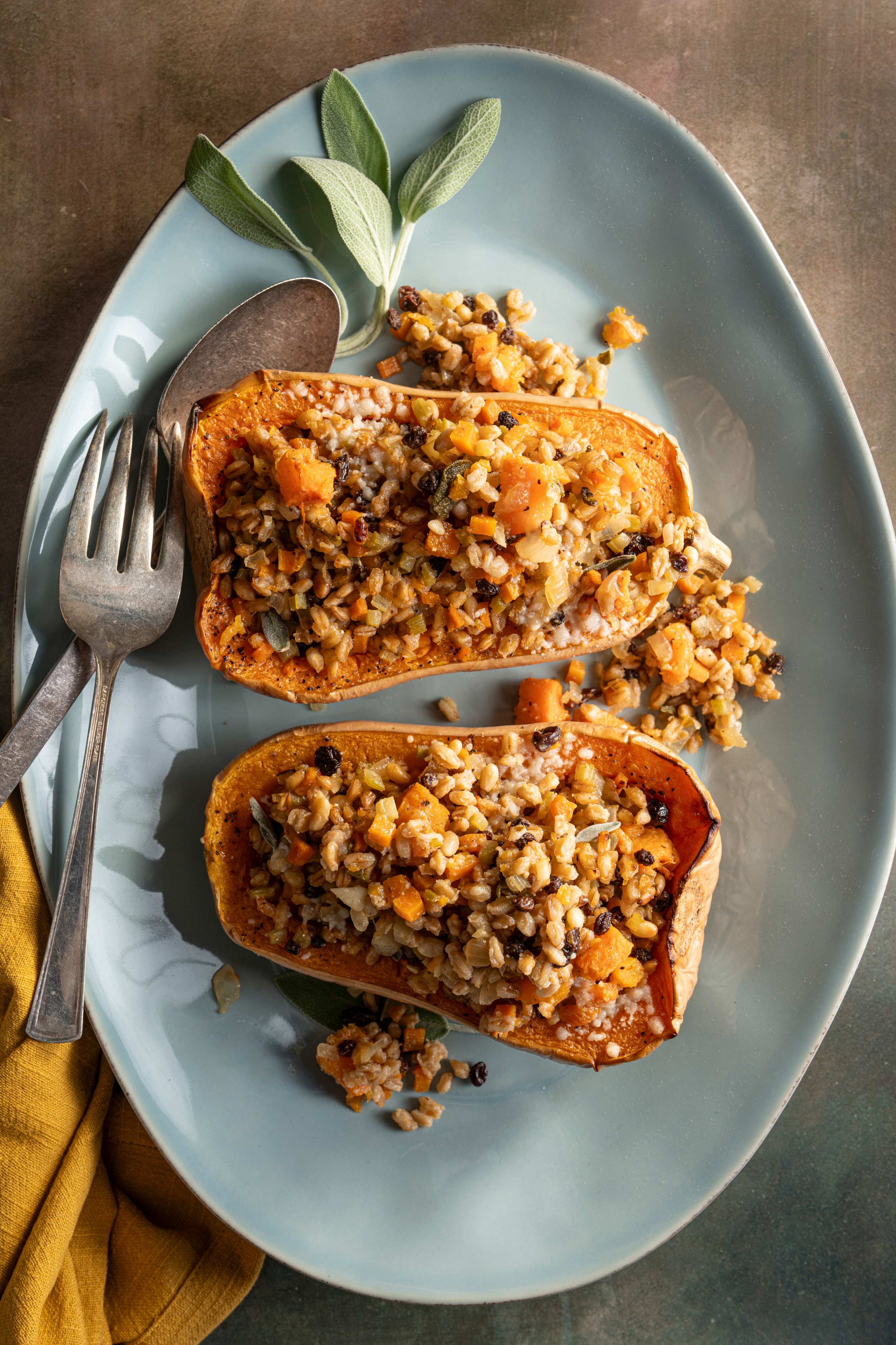 Stuffed Butternut Squash – Savannah Bee Company