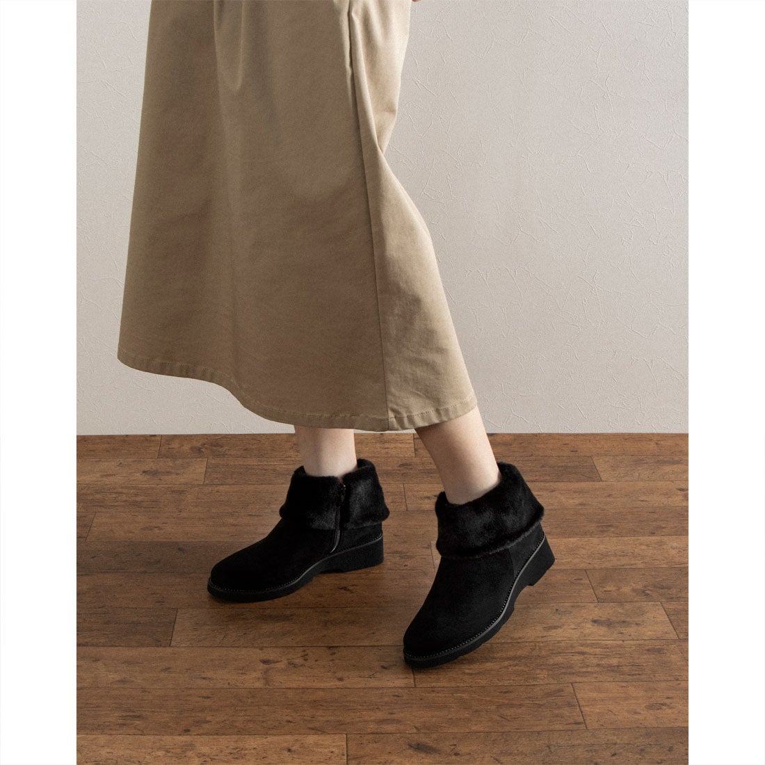 コンポジションナイン composition9 フェイクファーコンフォート