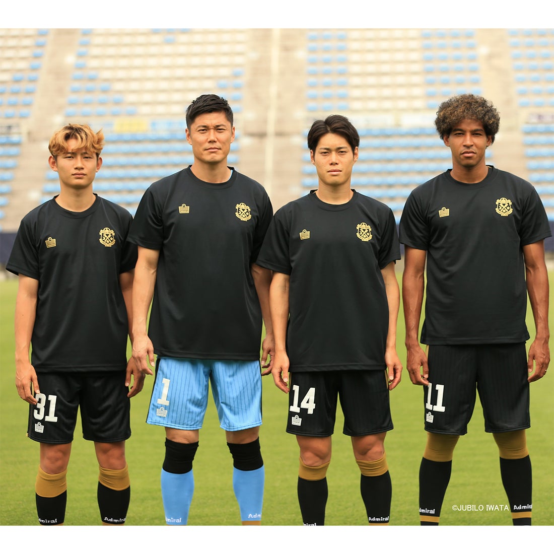 Admiral ジュビロ磐田 2024 プラクティスシャツ(ブラック) AFM1719 10