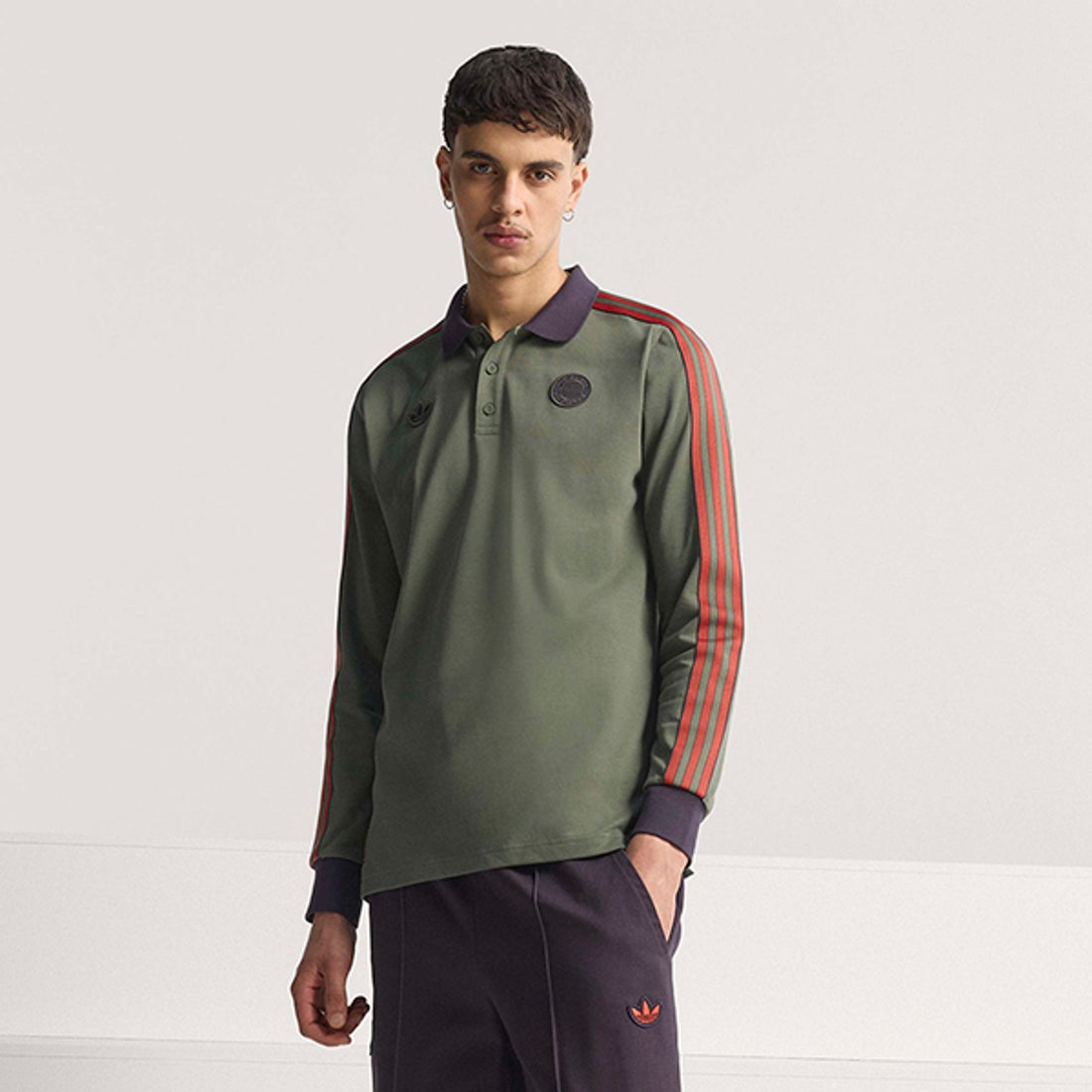 adidas バイエルンミュンヘン 25/26 TERRACE ICON ポロシャツ ロング