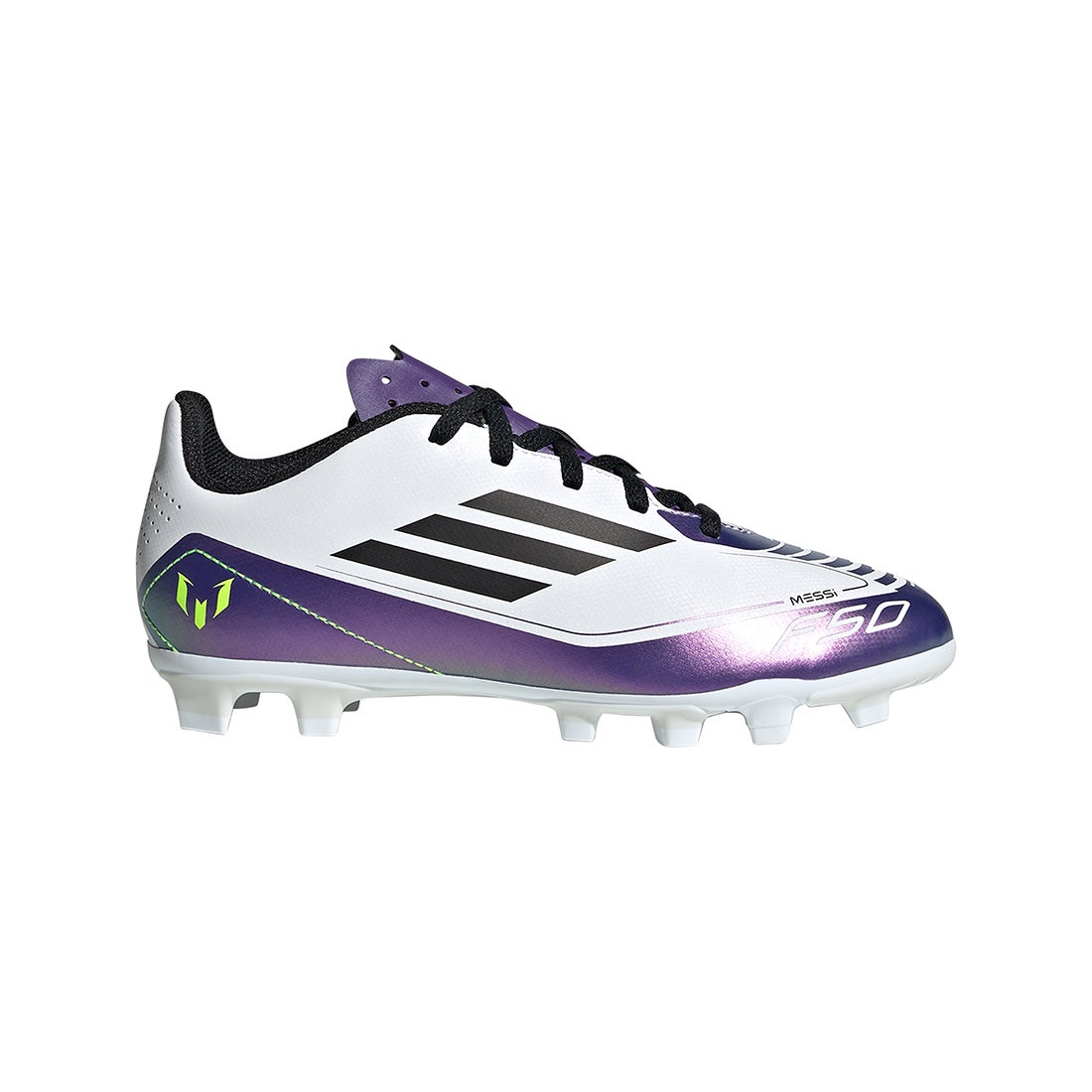 adidas アディダス キッズ F50 MESSI CLUB FxG(ホワイト×ブラック