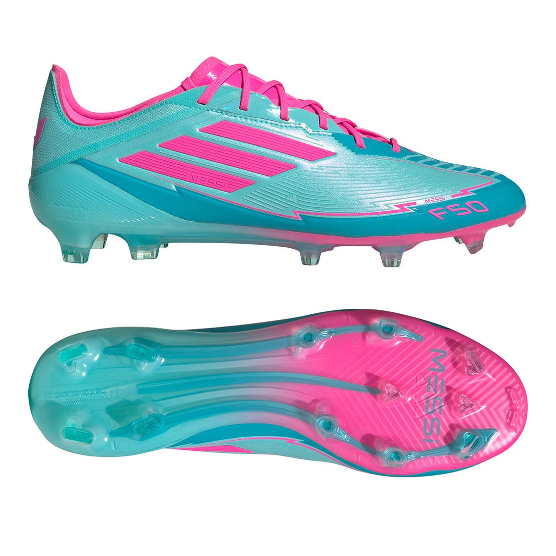 adidas アディダス F50 MESSI ELITE FG(ブルー×ピンク) NJF45 IH0927