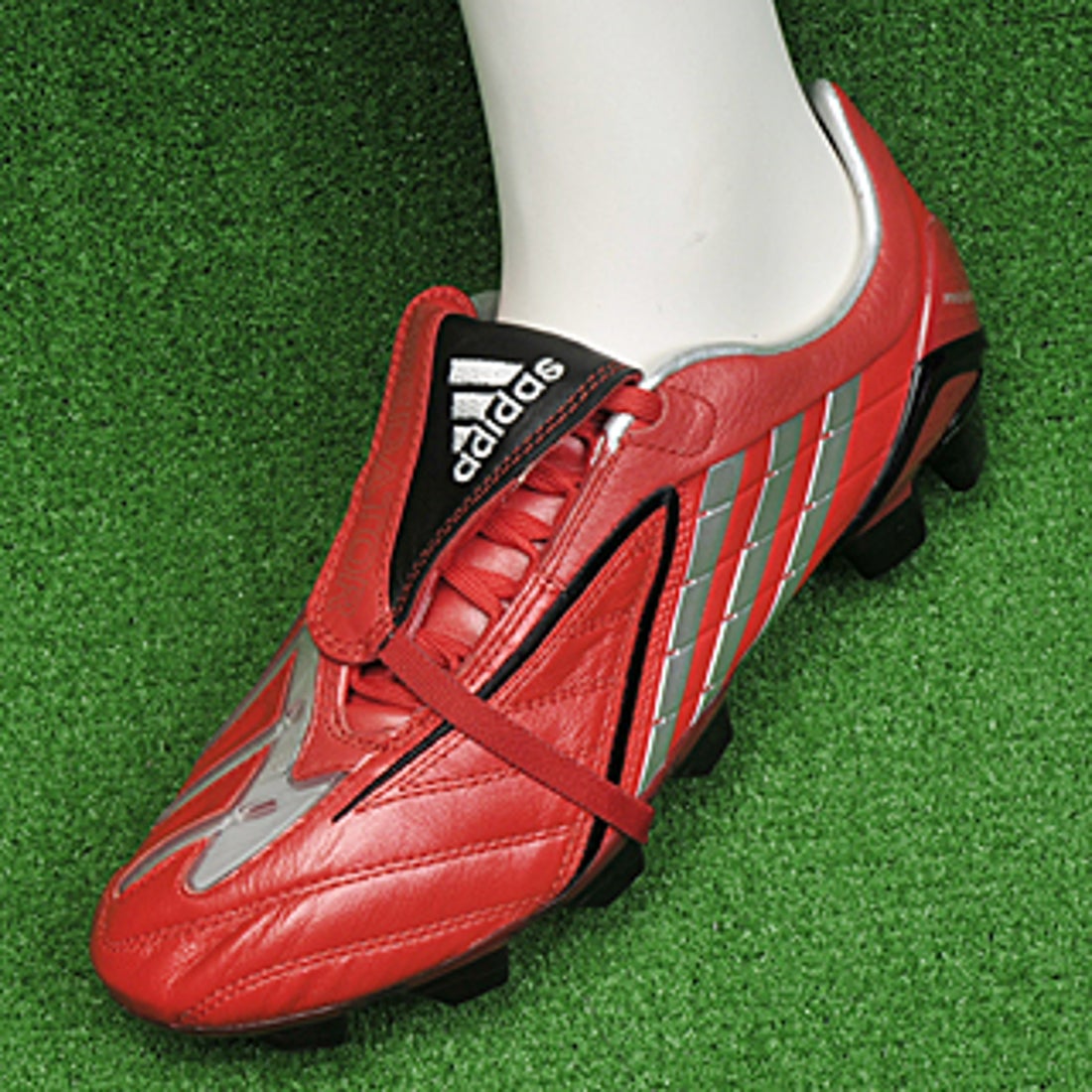 adidas アディダス プレデター パワースワーブ FG(レッド×シルバー