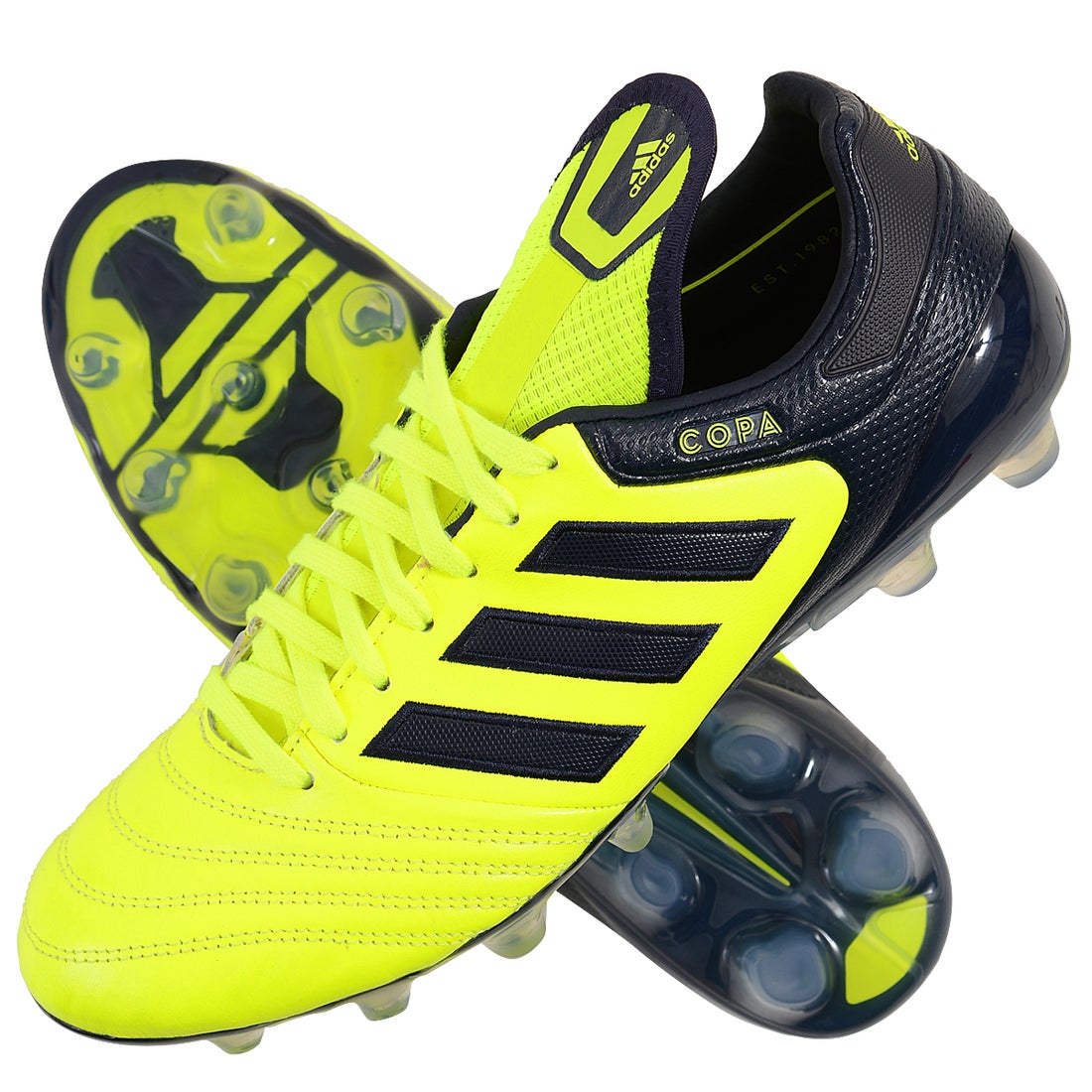 adidas アディダス コパ 17.1-ジャパン HG（蛍光イエロー×ネイビー