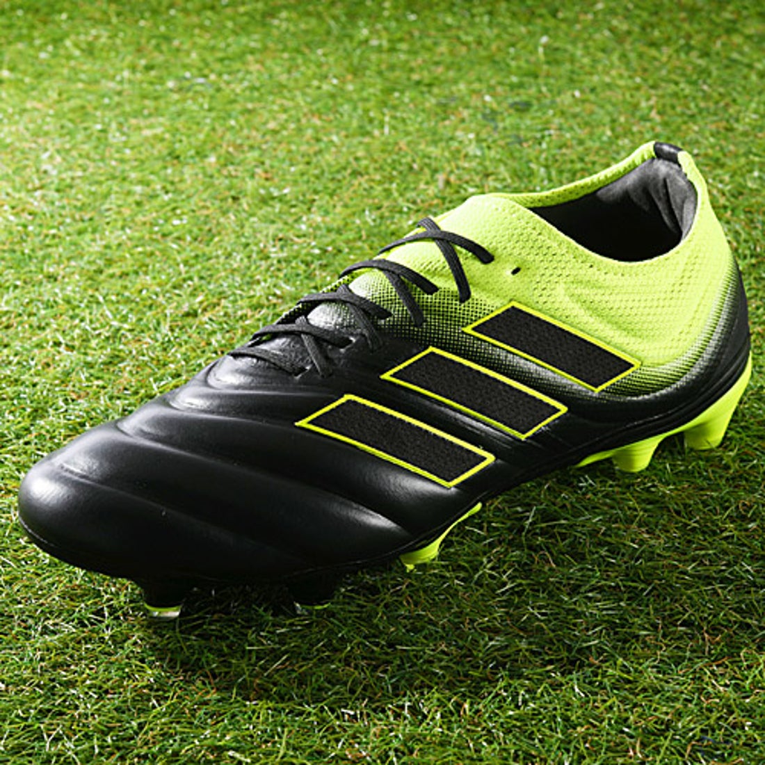 adidas アディダス コパ 19.1 FG/AG(ブラック×イエロー) BB8088 コア