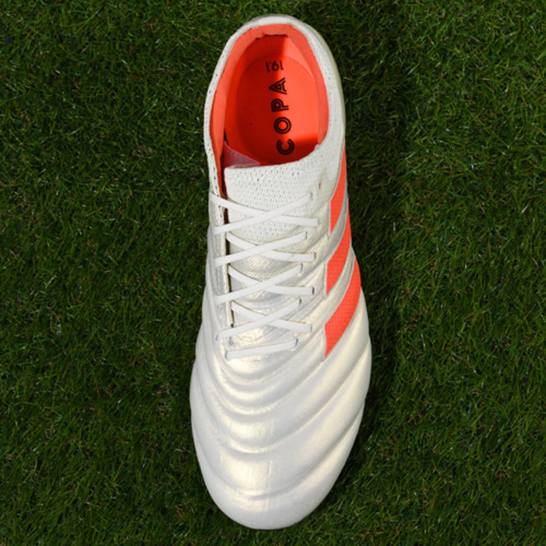 adidas アディダス コパ 19.1-ジャパン HG/AG(ホワイト×レッド) F97311