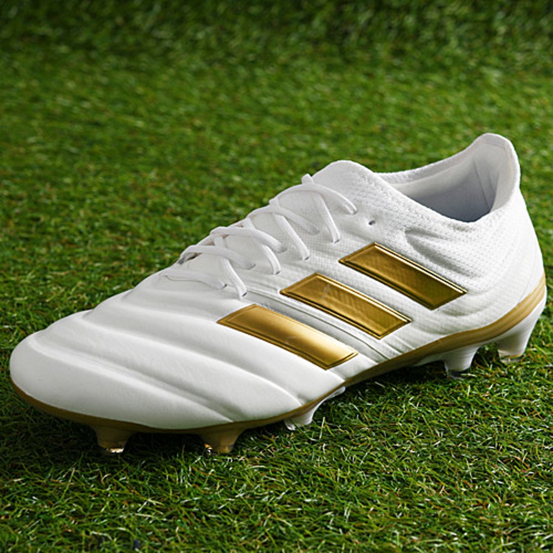 adidas アディダス コパ 19.1 FG(ホワイト×ゴールド) F35516