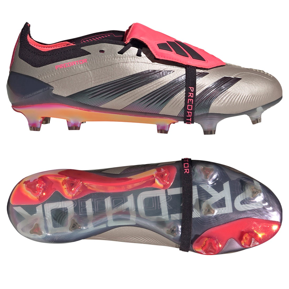 adidas アディダス プレデター ELITE FT FG(ゴールド×ブラック×グレー