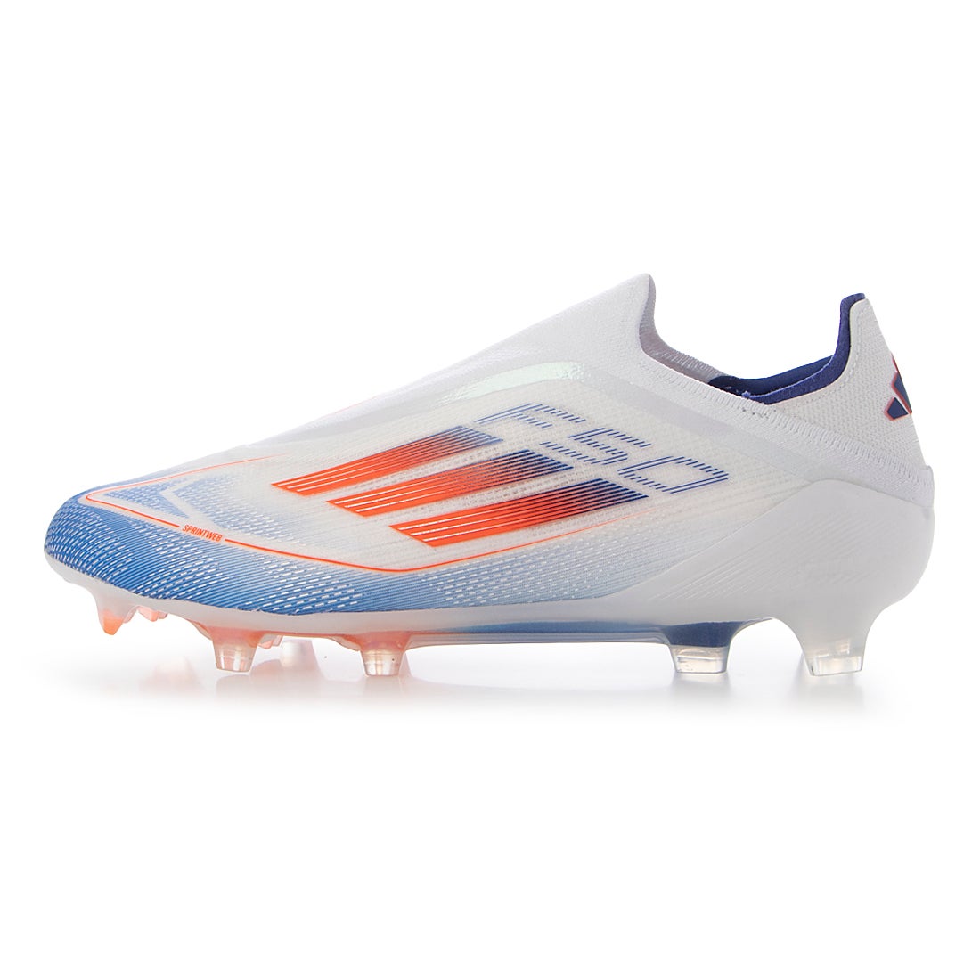 adidas アディダス F50 レースレス ELITE FG(ホワイト×レッド×ブルー