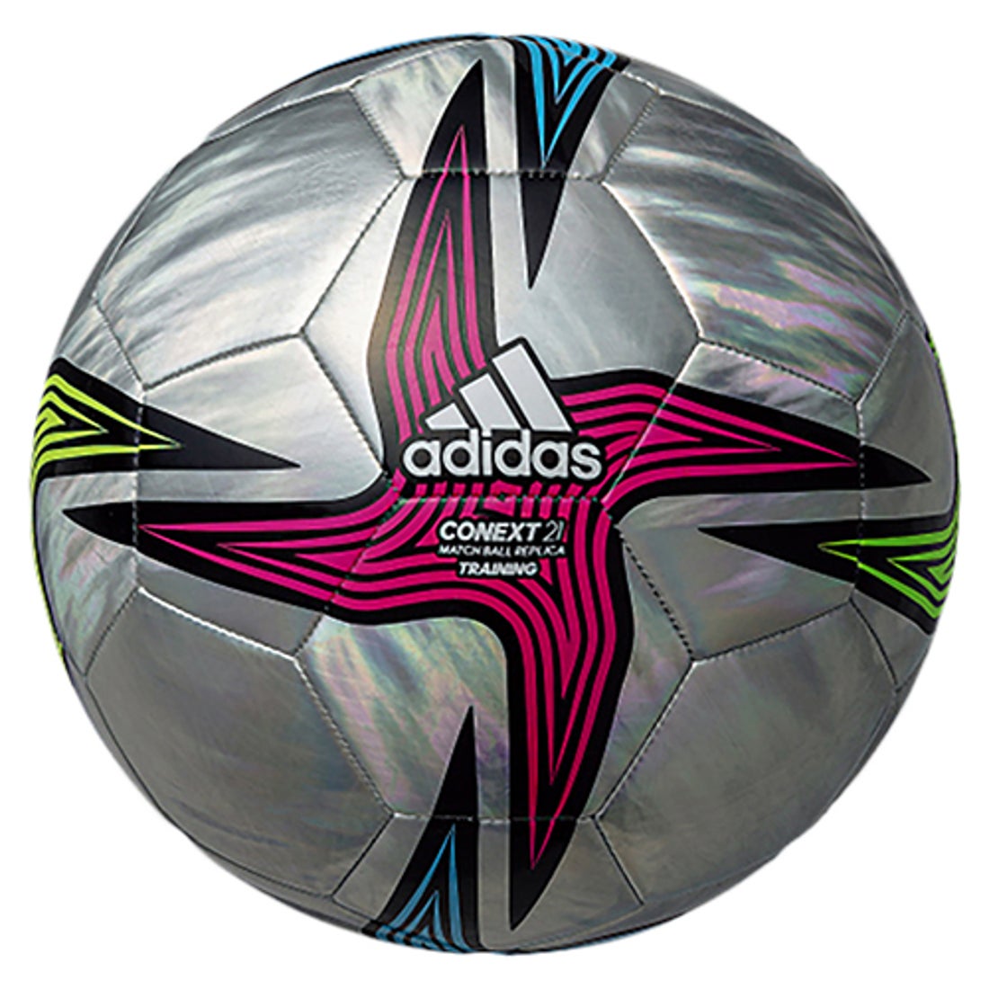 adidas アディダス コネクト21 トレーニング 4号球(シルバー) AF445HO
