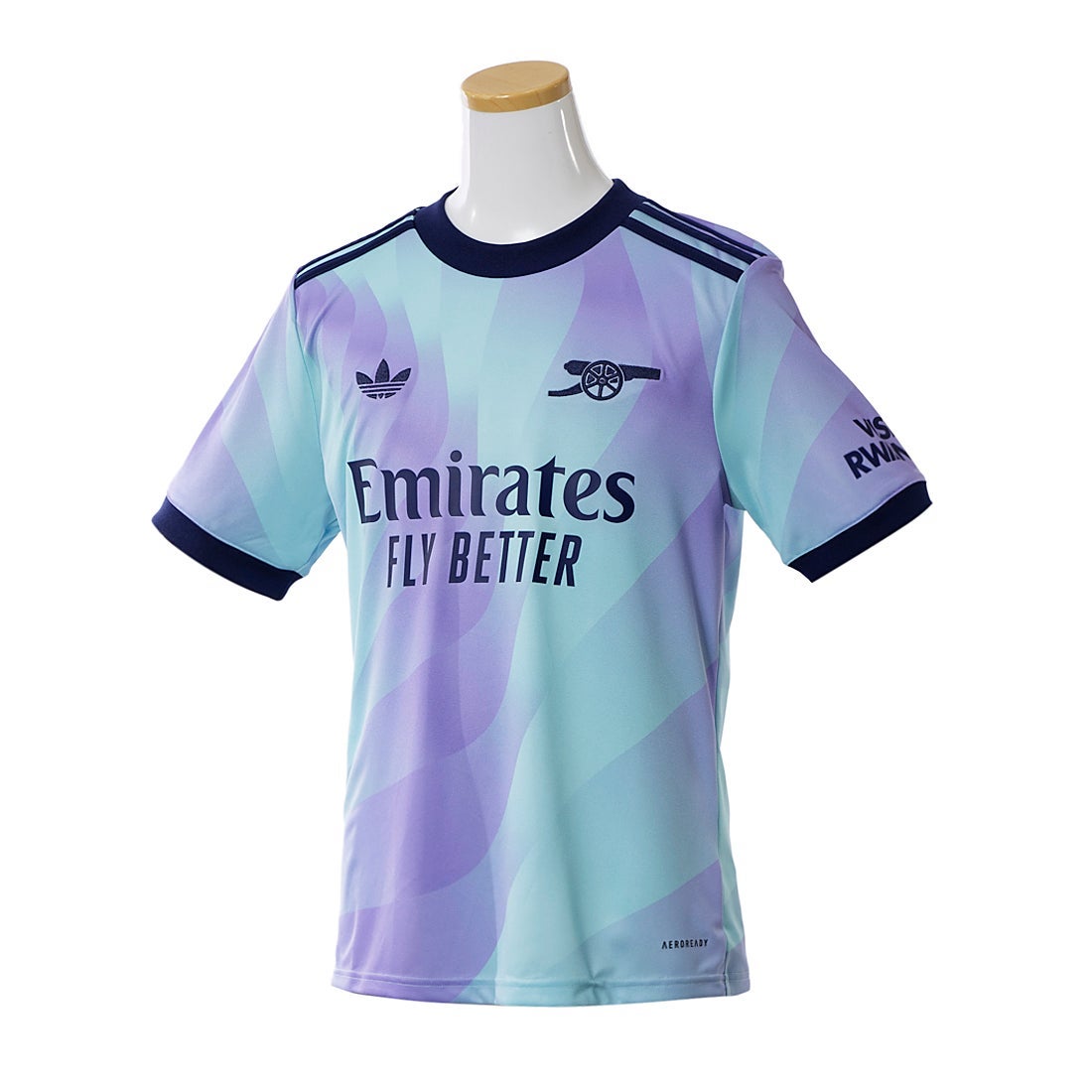 adidas アーセナル 24/25 ユニフォーム サード 半袖 ジュニア #18.冨安