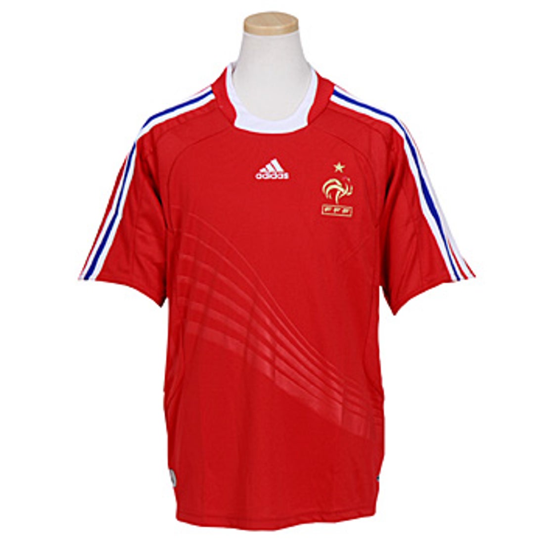 adidas フランス代表 08/09 ユニフォーム アウェイ 半袖 ジュニア