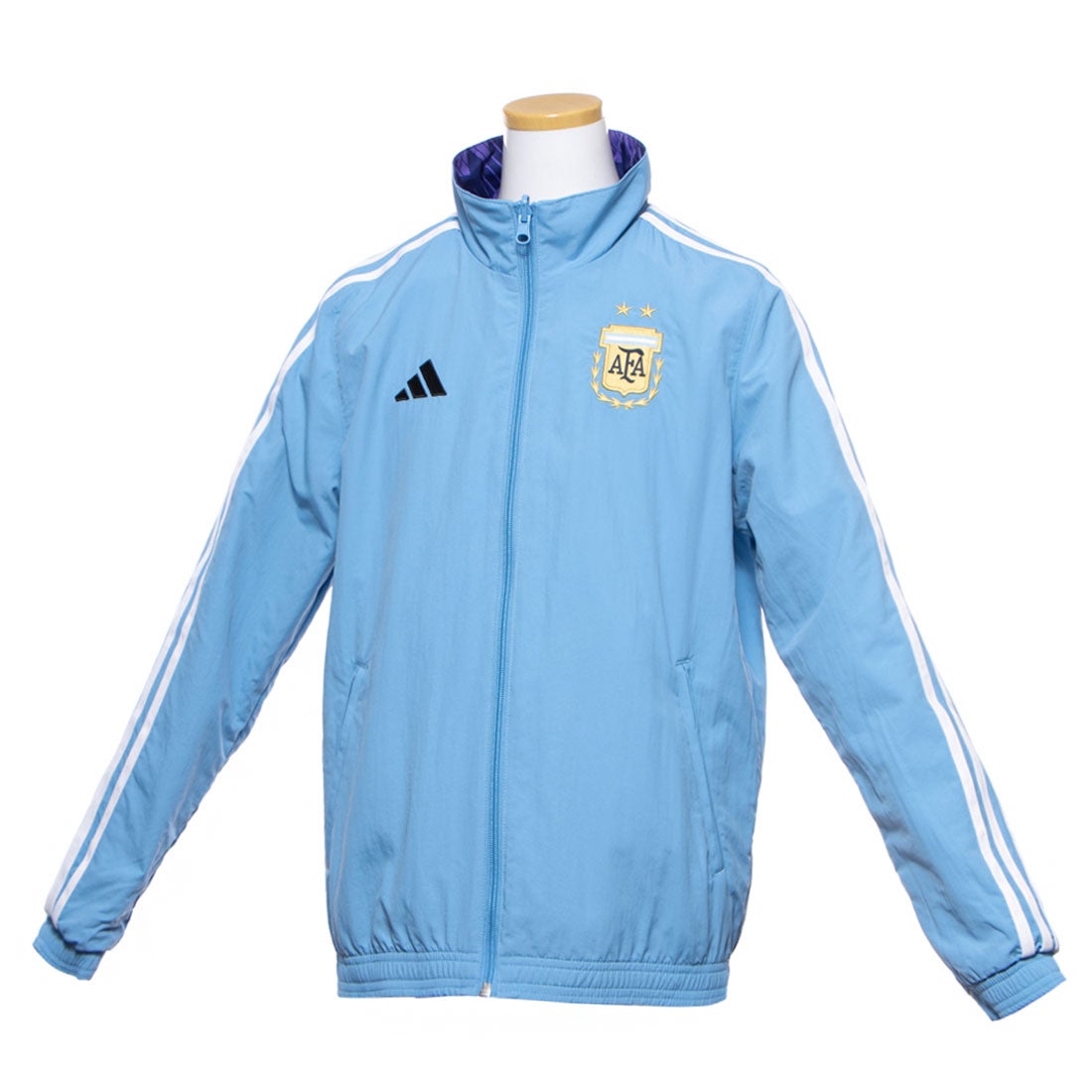 adidas アルゼンチン代表 2022 アンセムジャケット ジュニア(ブルー