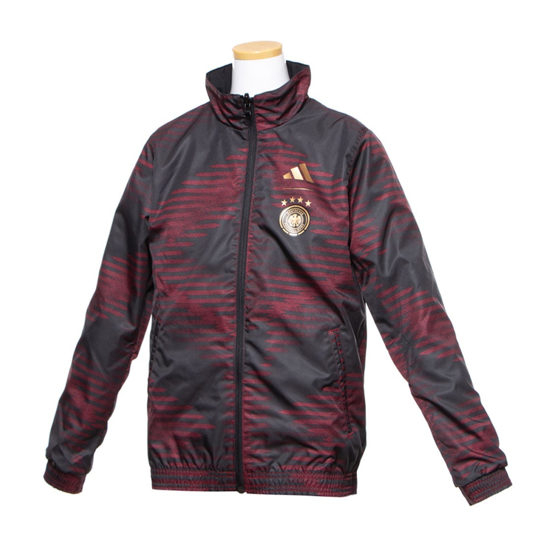 adidas ドイツ代表 2022 アンセムジャケット ジュニア(ブラック) Q2162